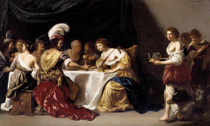 BIJLERT, Jan van Ulysses and Circe - Oil on panel